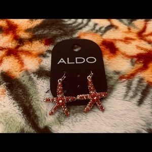 Aldo starfish earrings